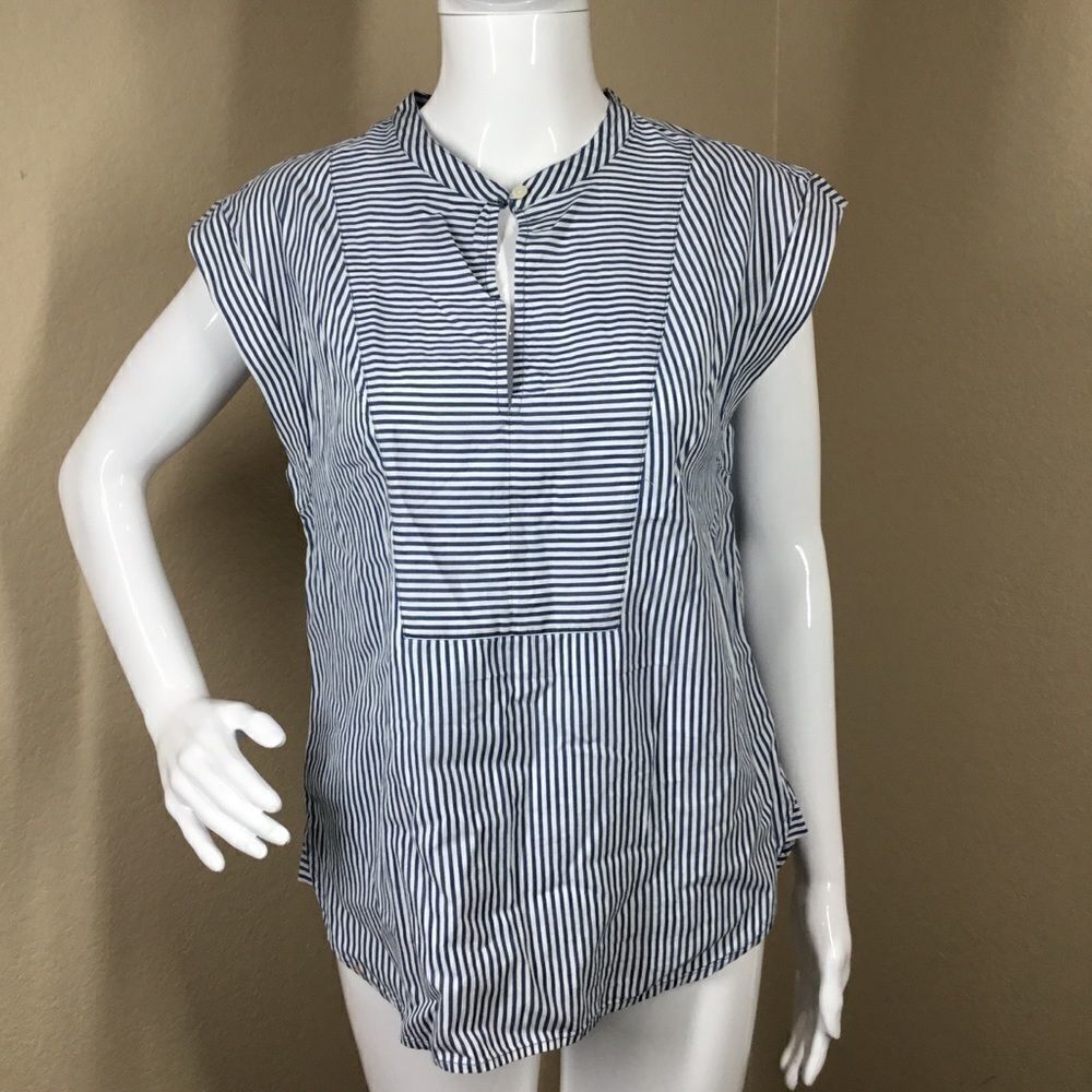 J. Crew Cap Sleeve Top C2